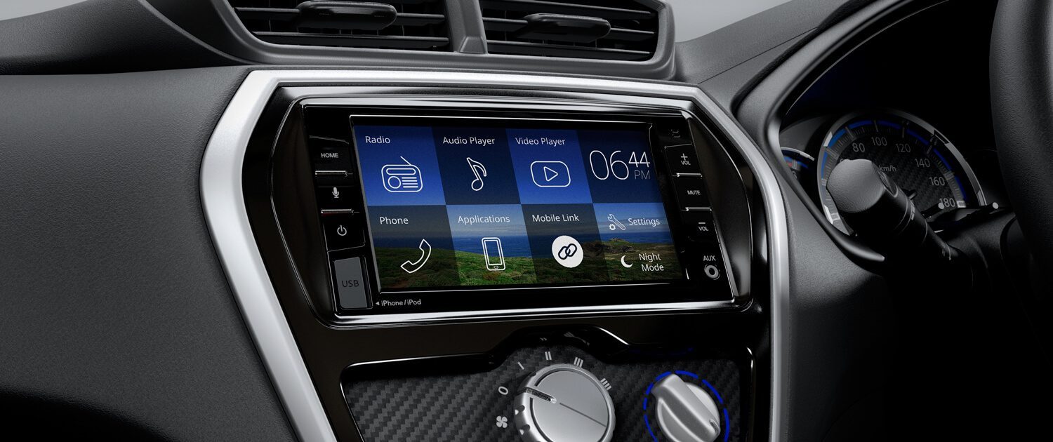 2018 Datsun GO (facelift) infotainment system