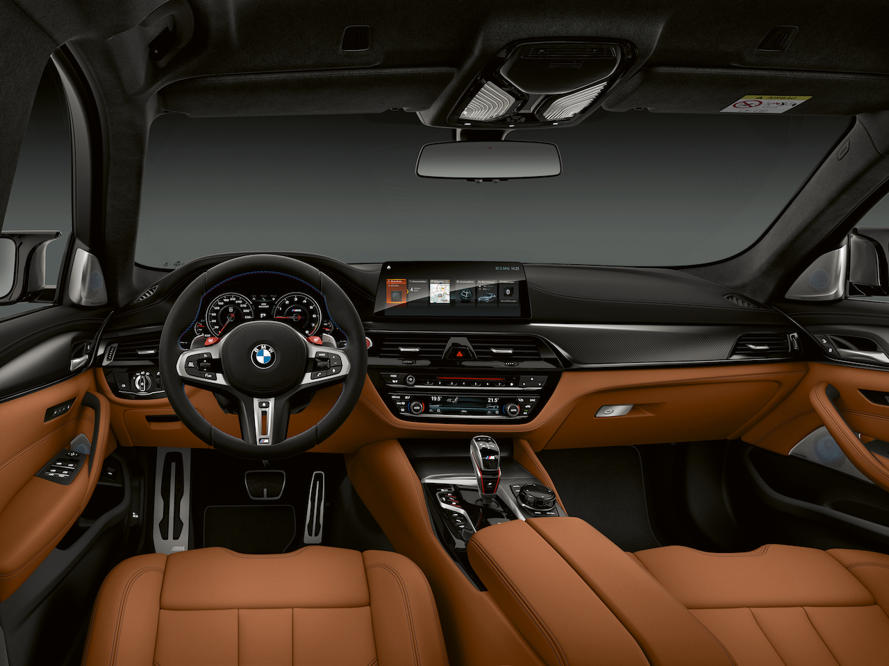 BMW M5 Competition interior dashboard