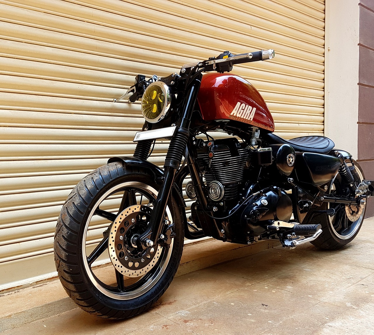 Customized Royal Enfield Agira By Bulleteer Customs