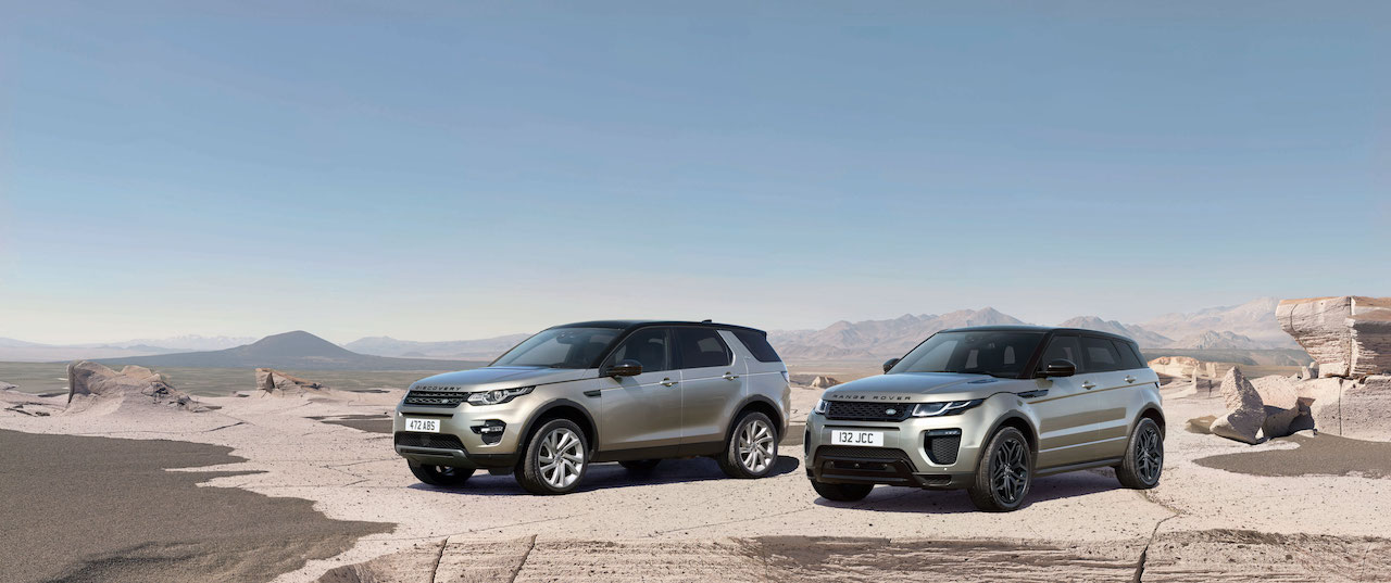 Land Rover Discovery Sport and Range Rover Evoque with Ingenium petrol engine