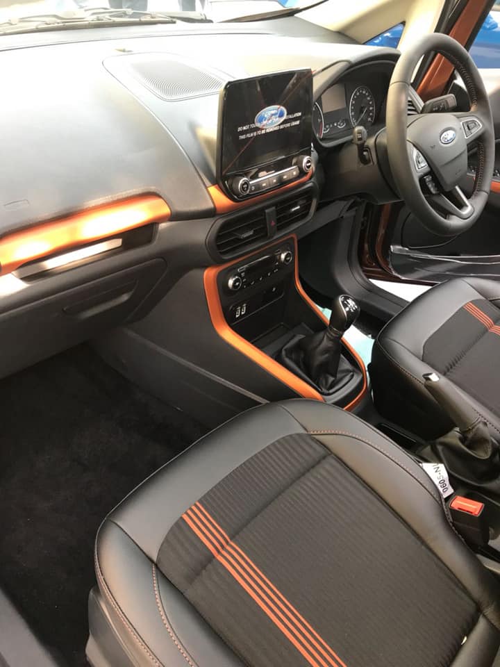 New Ford EcoSport Signature interior unofficial image