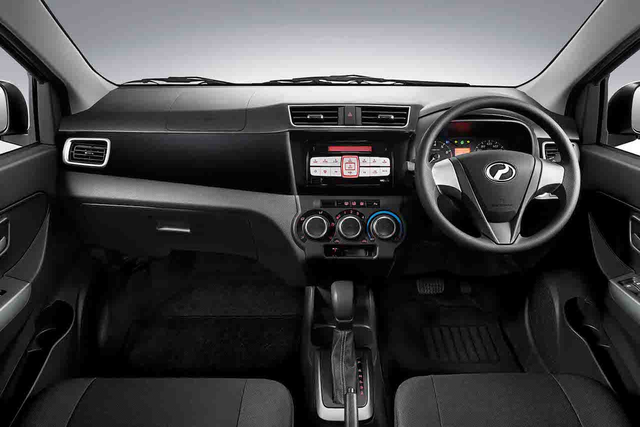 Perodua Bezza GXtra interior dashboard
