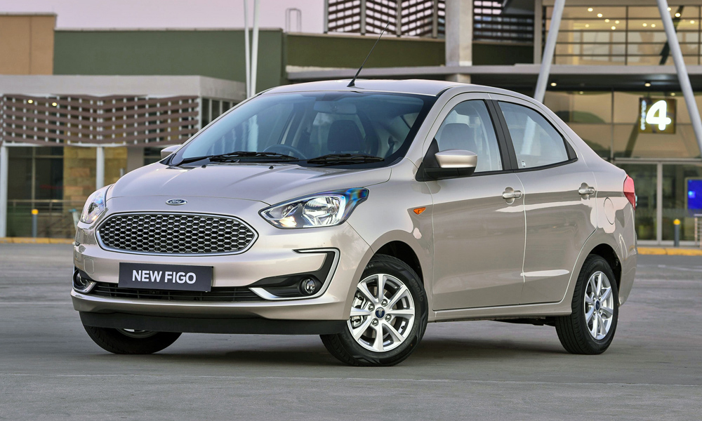 2018 Ford Figo sedan (2018 Ford Aspire) front three quarters