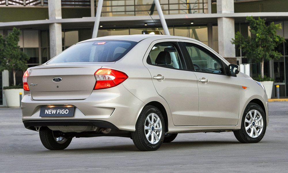 India-made export-spec 2018 Ford Figo hatchback & sedan ...