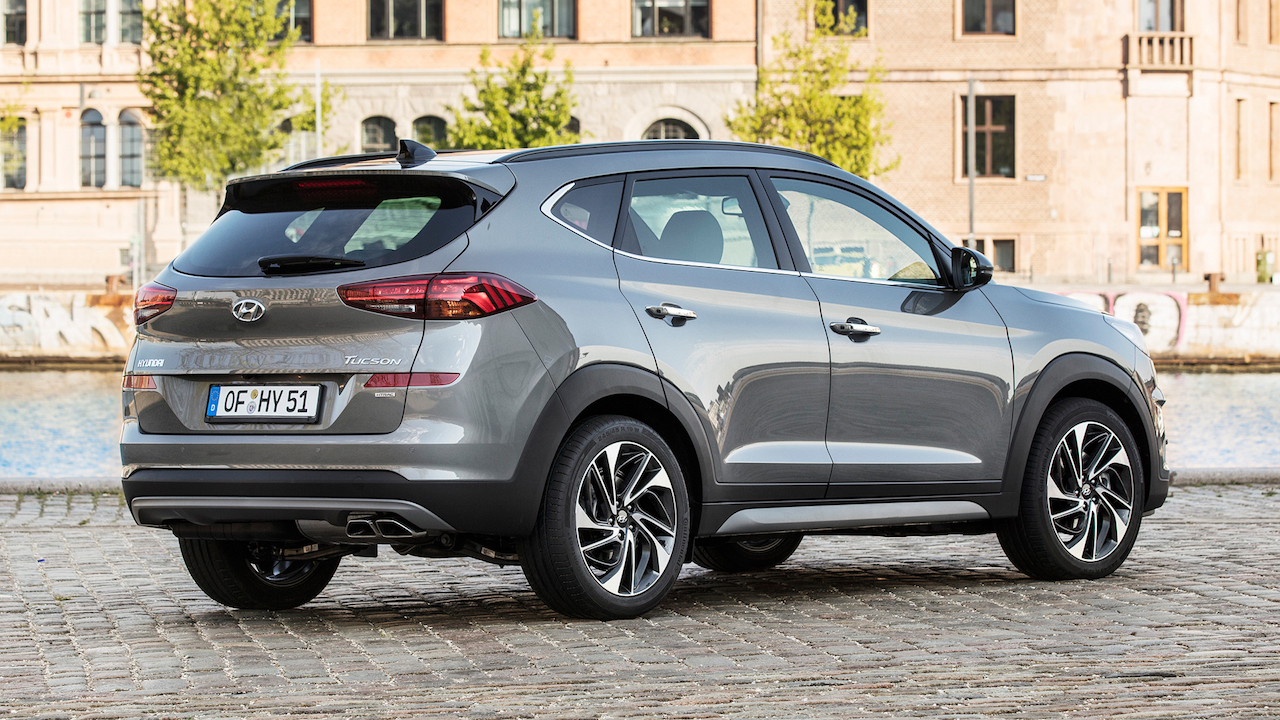 2019 Hyundai Tucson (facelift) with 48-volt diesel mild-hybrid