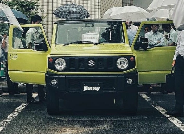 2019 Suzuki Jimny exterior colour options detailed - 707 x 516 jpeg 154kB