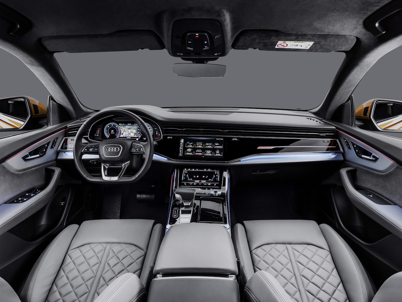 Audi Q8 interior dashboard