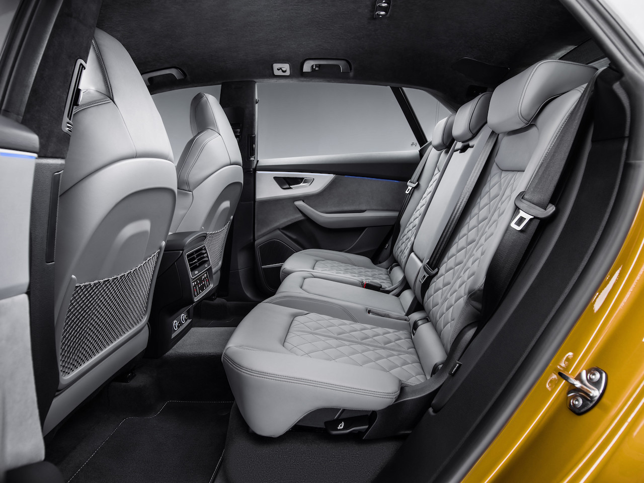 Audi Q8 interior rear seats