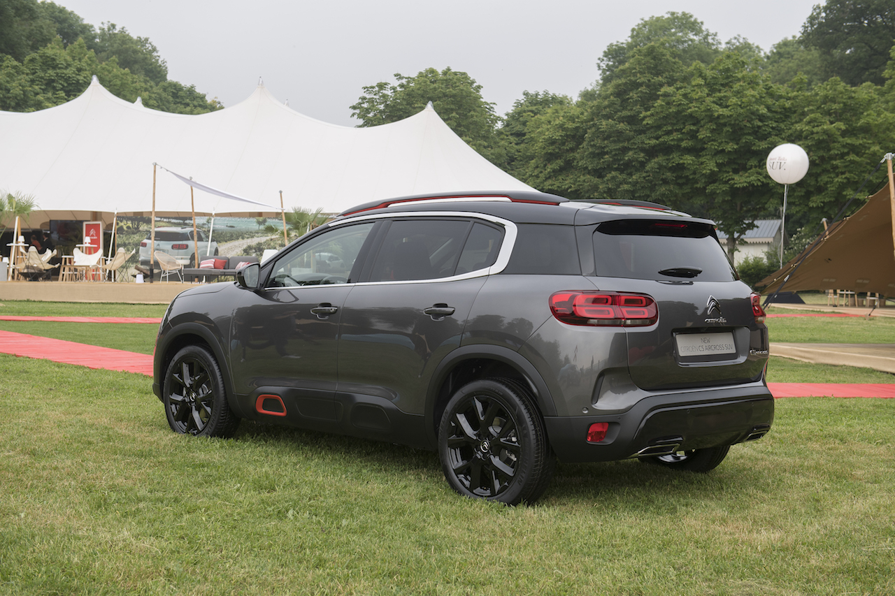 Citroen C5 Aircross rear three quarters France