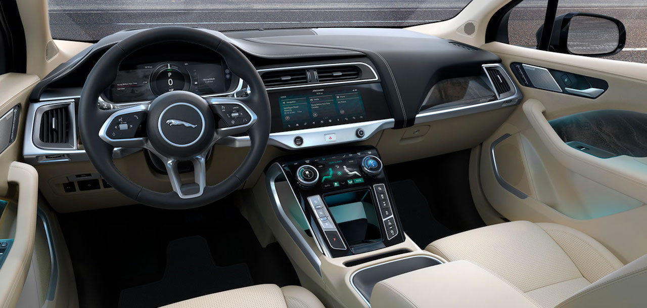 Jaguar I-Pace interior dashboard