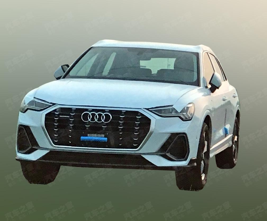 2018 Audi Q3 front three quarters unofficial image