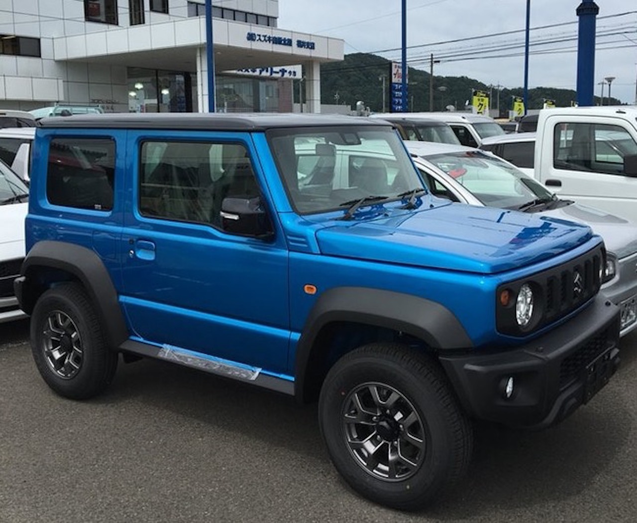 Suzuki Jimny 2013 синий