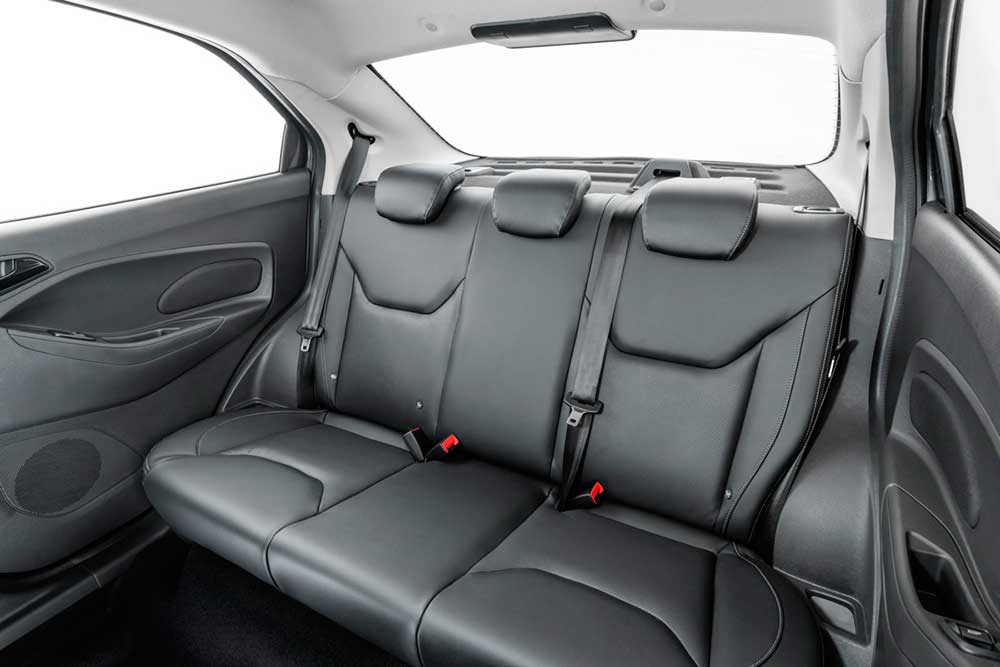 2019 Ford Ka Ford Figo facelift rear seat