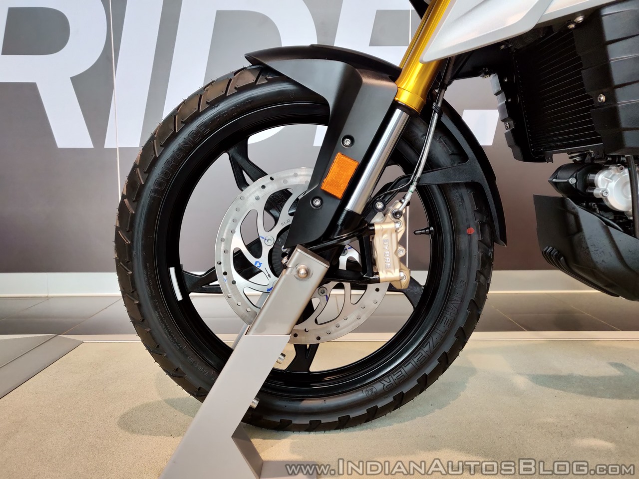 bmw g 310 gs spoke wheels india