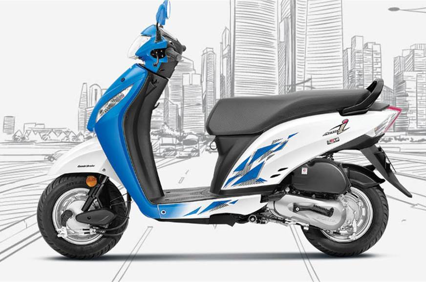 tvs scooty 2018