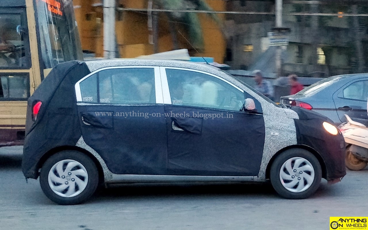 Hyundai AH2 right side spy shot