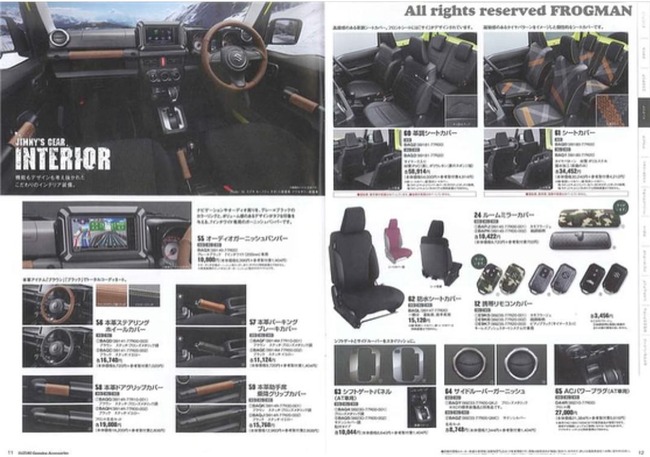 2021 Suzuki Jimny Accessories & Parts at