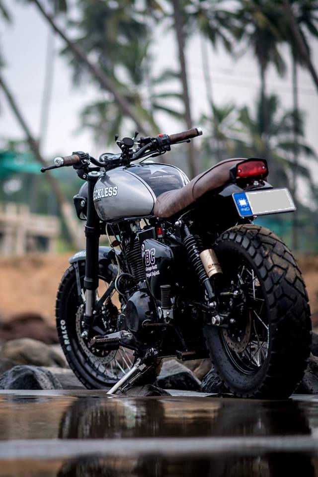 Modified Royal Enfield Classic 500 Scrambler by Bulleteer ...