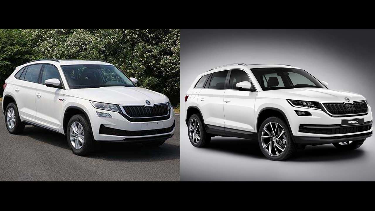 Skoda Kodiaq GT vs. Skoda Kodiaq - In Images