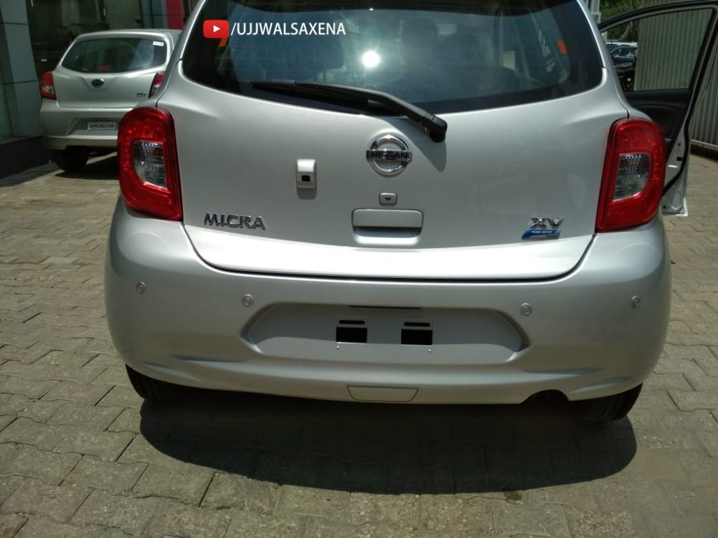 2018 Nissan Micra parking sensors
