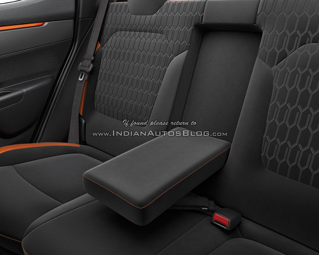 2018 Renault Kwid rear armrest