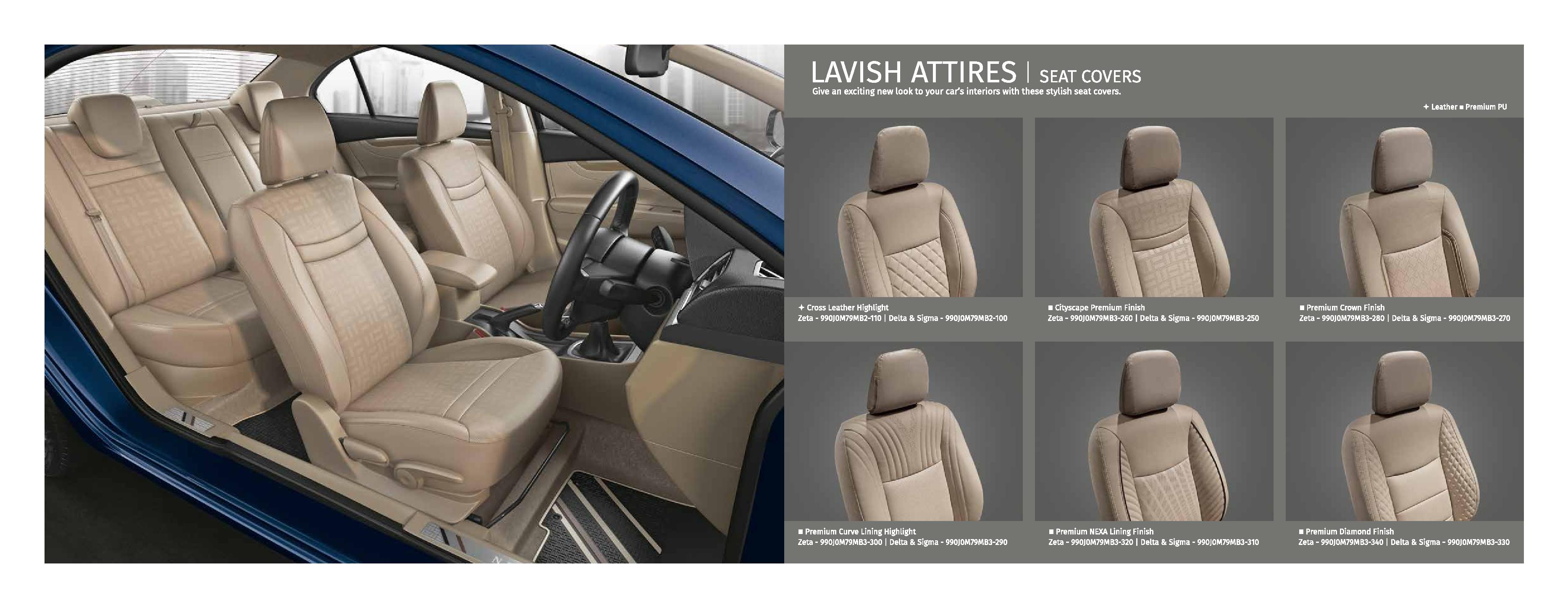 2018 maruti ciaz facelift accessories brochure page 5