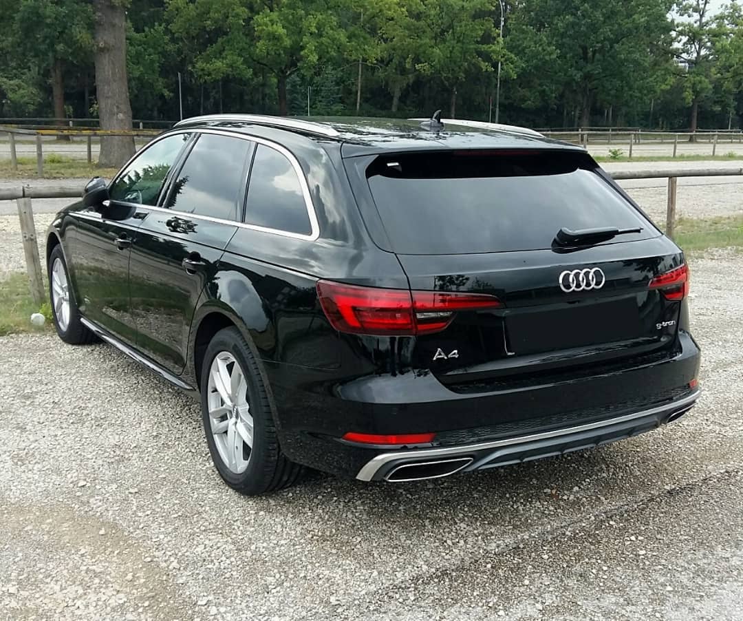 2019 Audi A4 Avant (facelift) rear three quarters