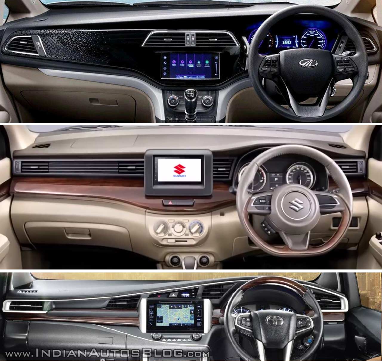 Toyota Innova Car Interior Images