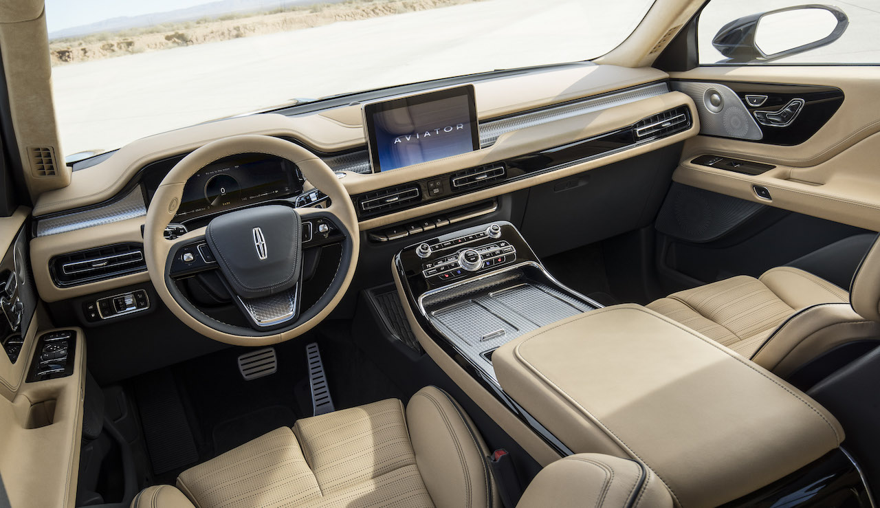 2019 Lincoln Aviator Concept Interior Dashboard