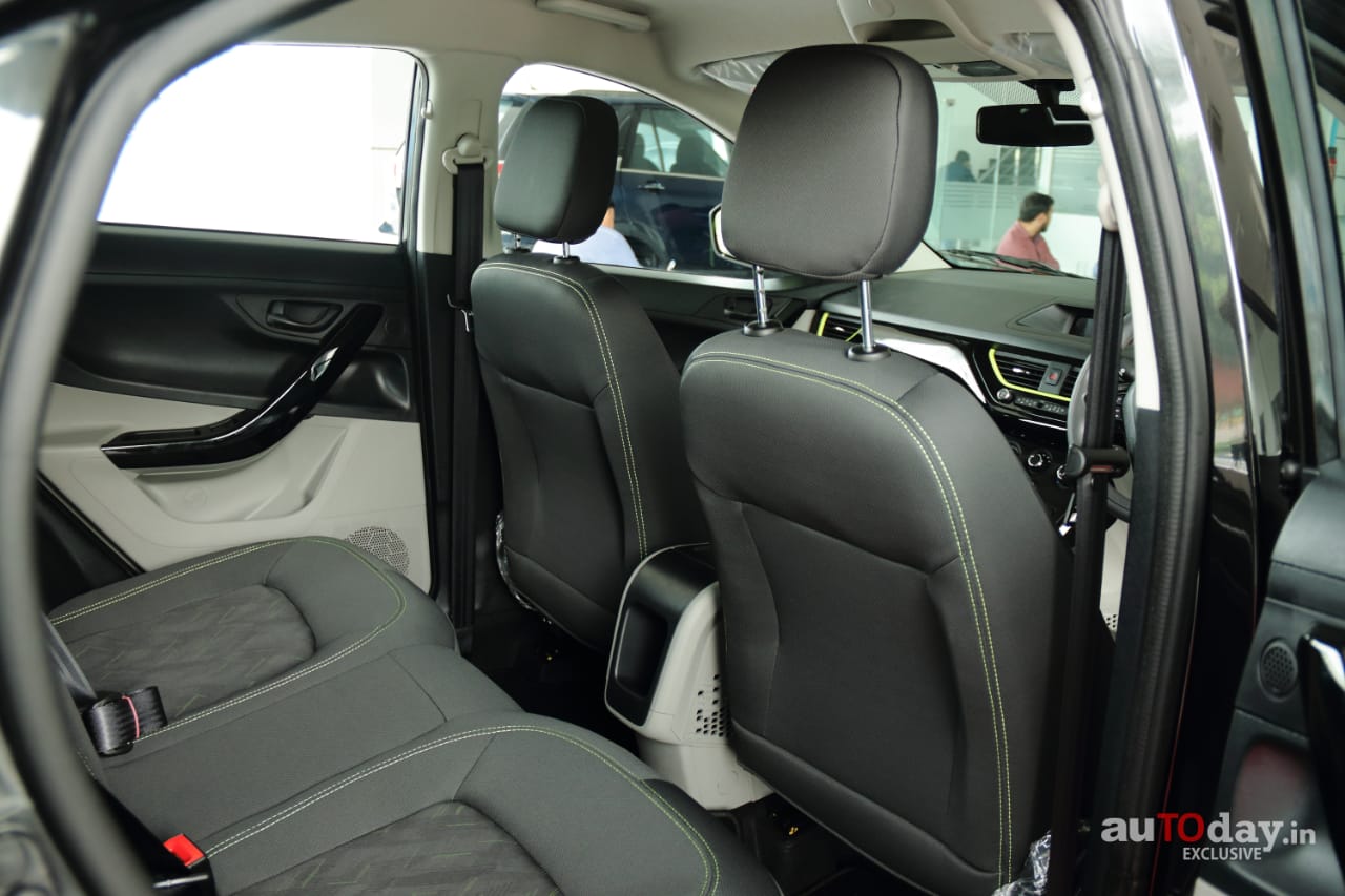 Tata Nexon Kraz Edition Interior Rear Seats Image