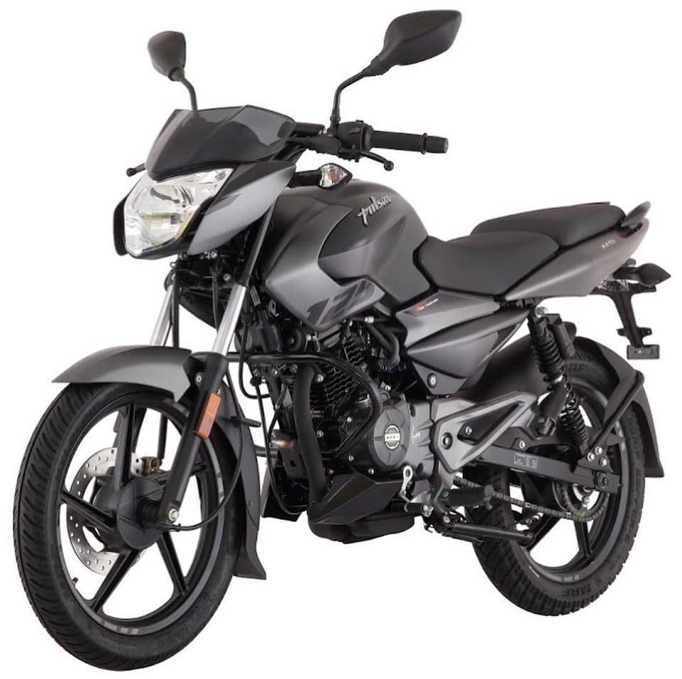 Bajaj Pulsar Ns125 Black Press Image Left Front Qu