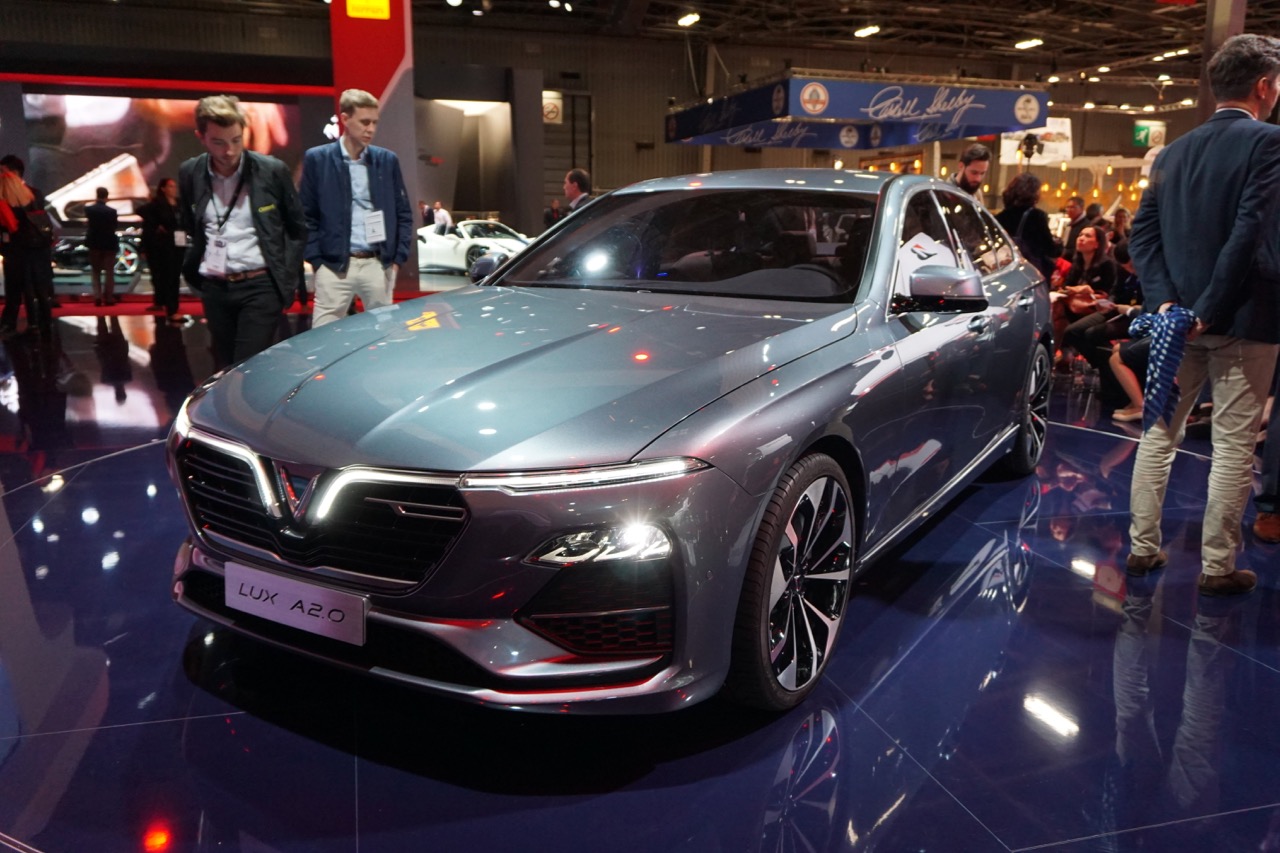 2018 Paris Motor Show Vinfast Lux A2 0 Images Fron