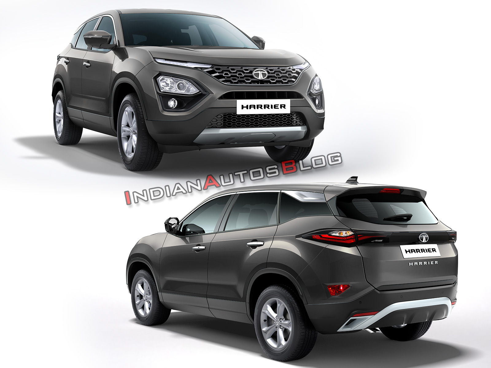 Tata Harrier Colours Grey