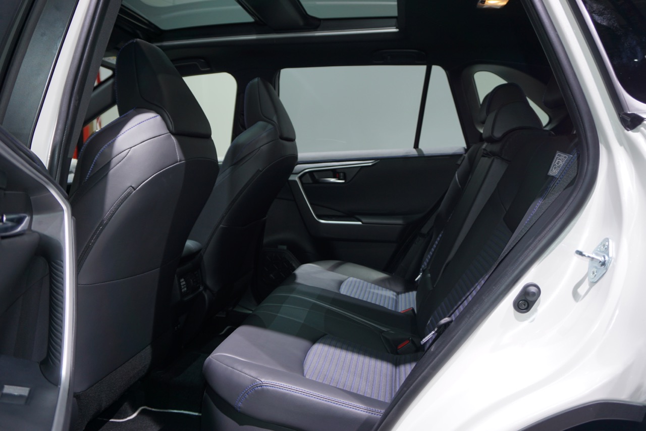 2019 Toyota Rav4 Hybrid Images Interior Rear Seats