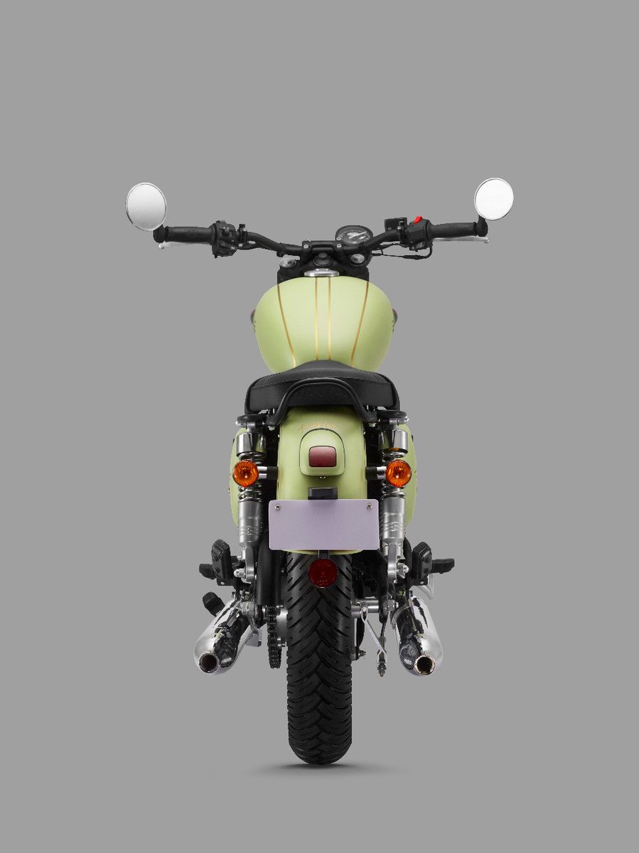 Jawa Forty Two Rear Profile Press Image