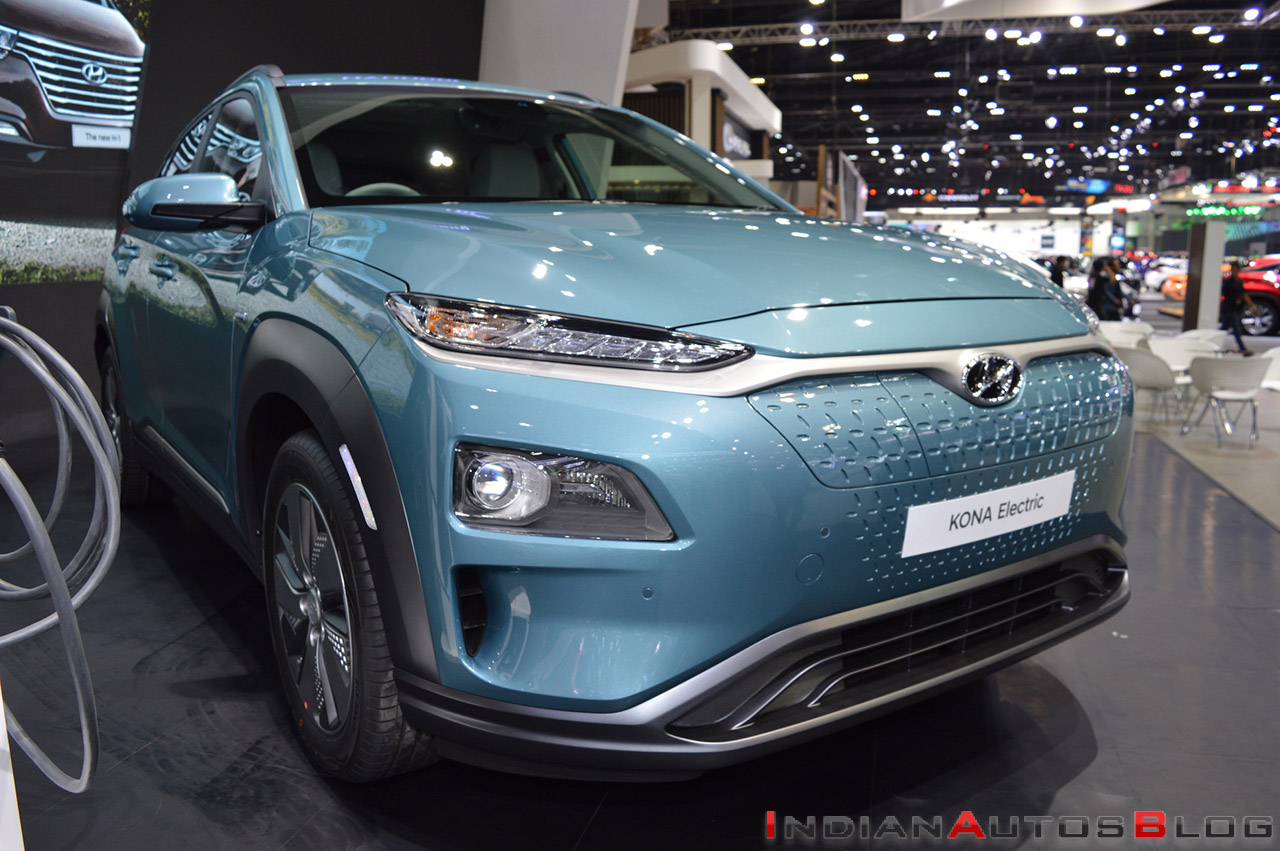 India-bound Hyundai Kona Electric at the 2018 Thai Motor Expo - Live