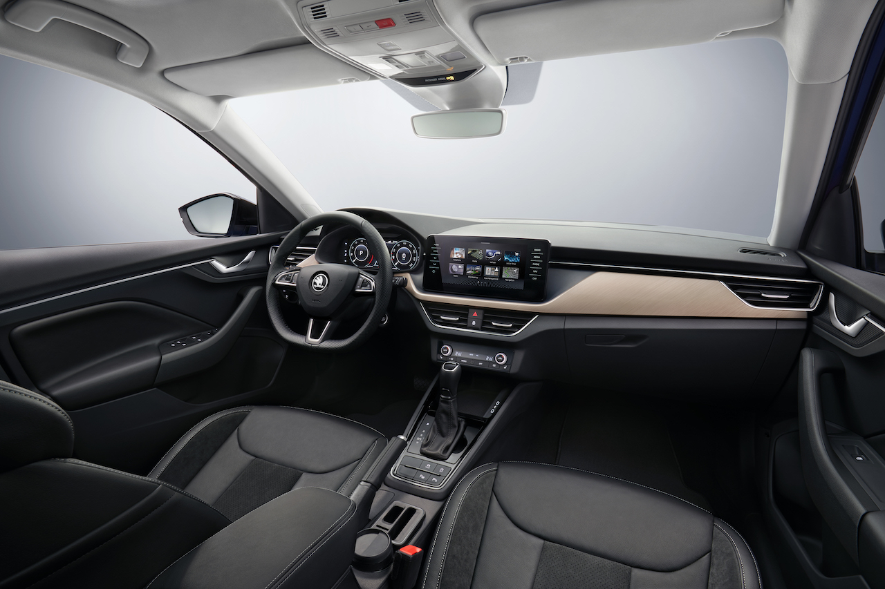 Skoda Scala's interior officially revealed ahead of world debut