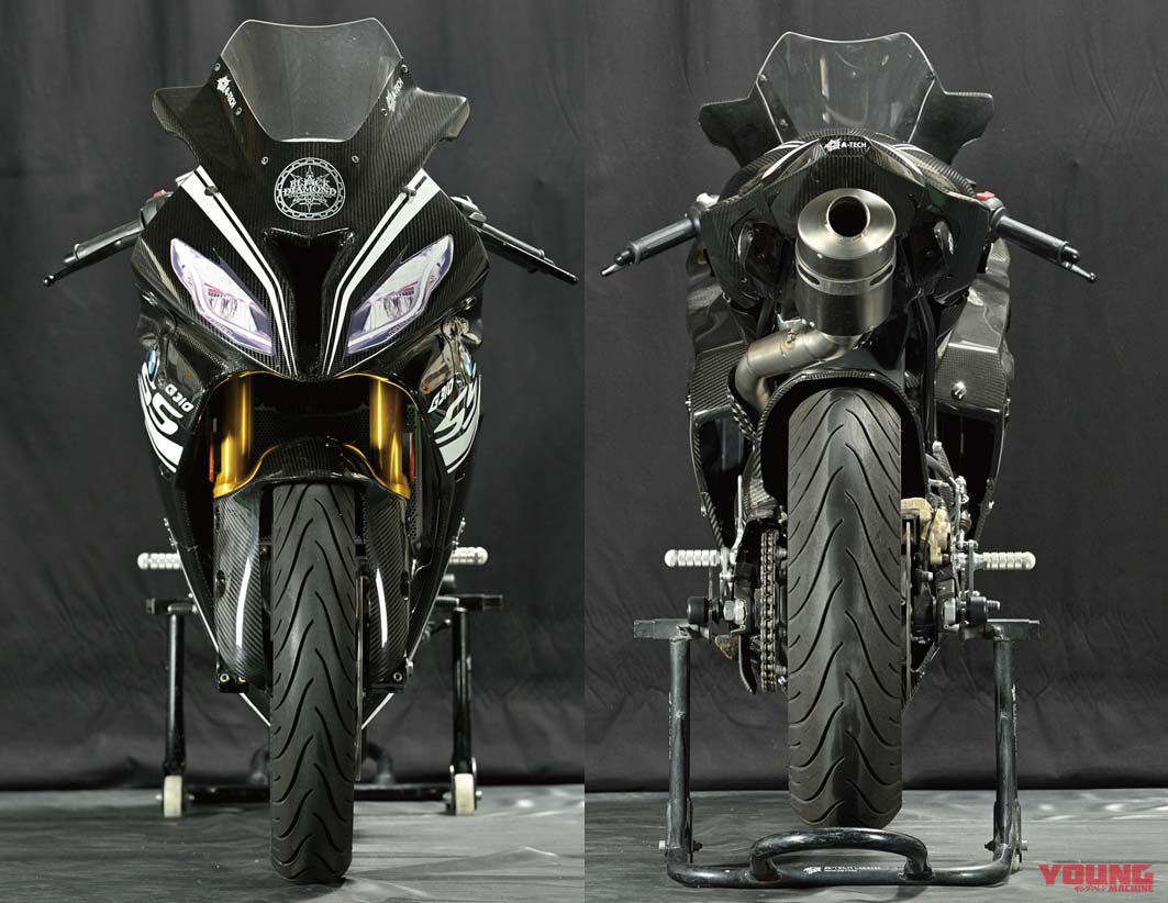Check out the completed version of BMW G310 RR prototype; christened G310 SS