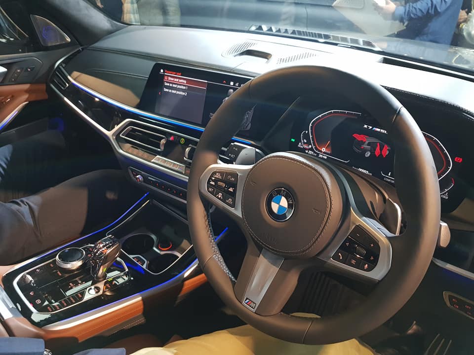 Bmw X7 M50d Showcased In India