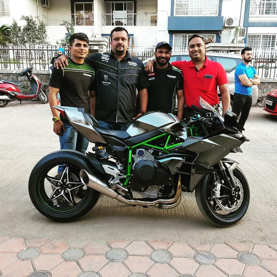 India s first and only Kawasaki Ninja H2R delivered