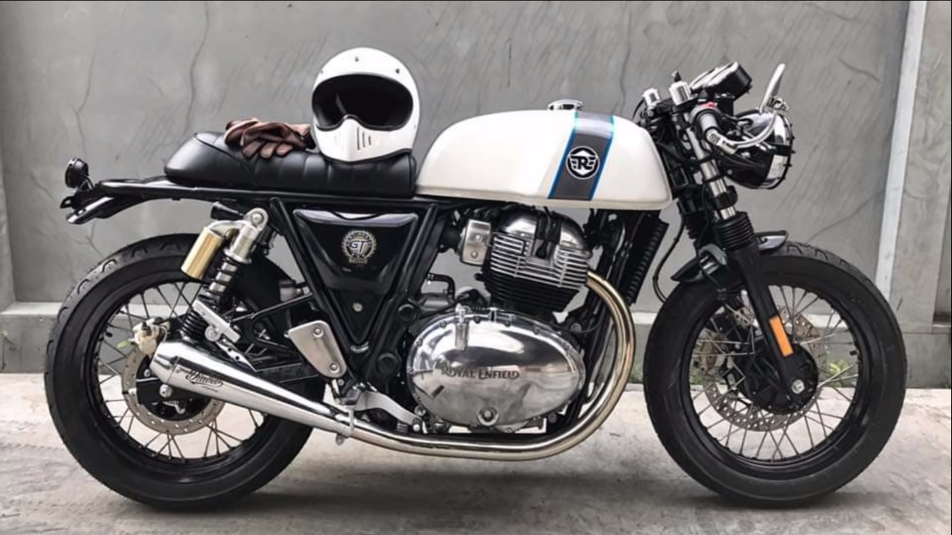 Modified Royal Enfield Continental GT 650 looks subtle, yet appealing  [Video]