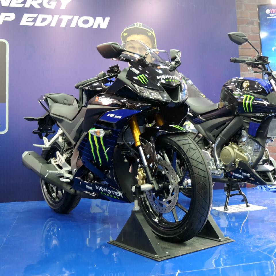 Yamaha Yzf R15 V30 Monster Energy Yamaha Motogp Edition Unveiled