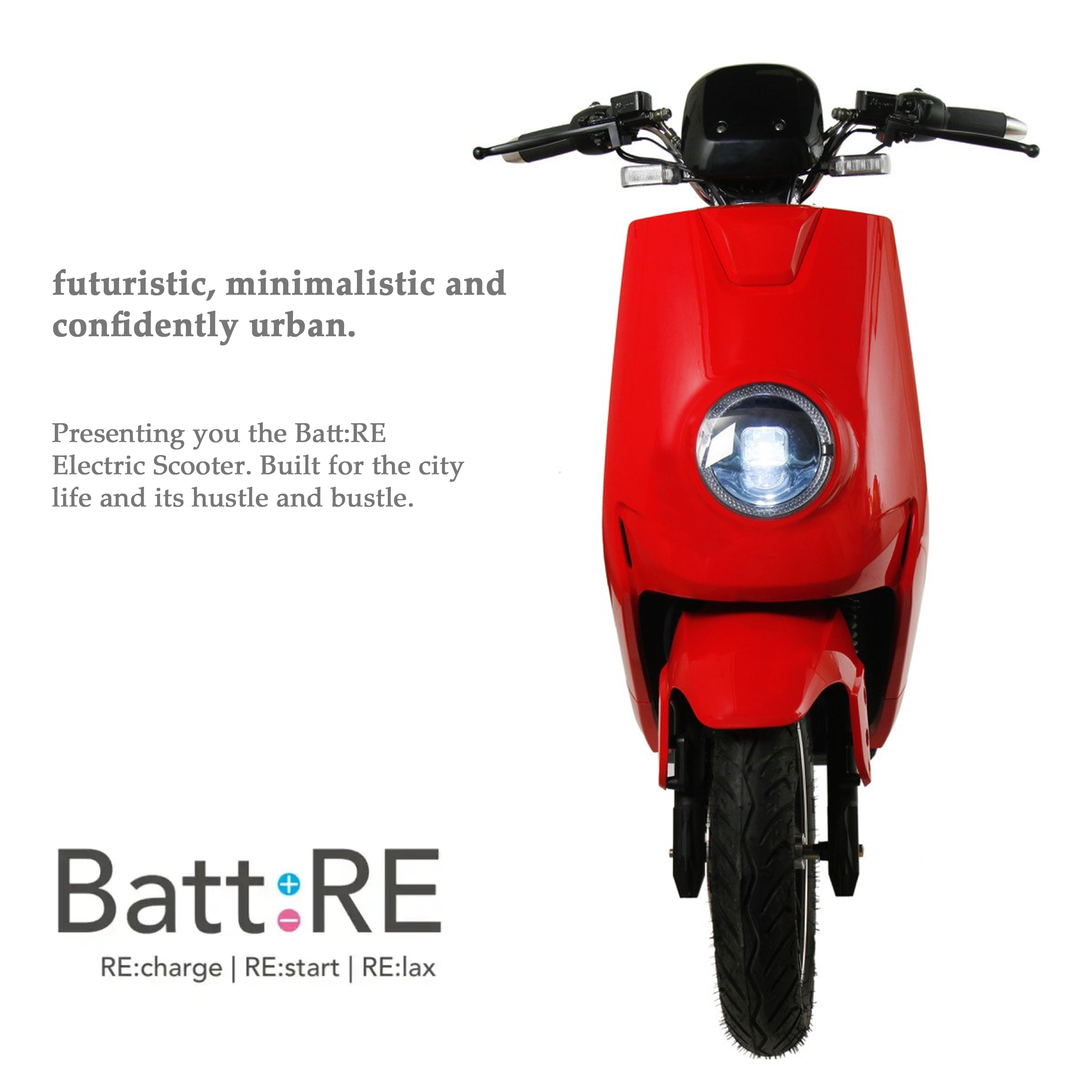 battre electric scooter