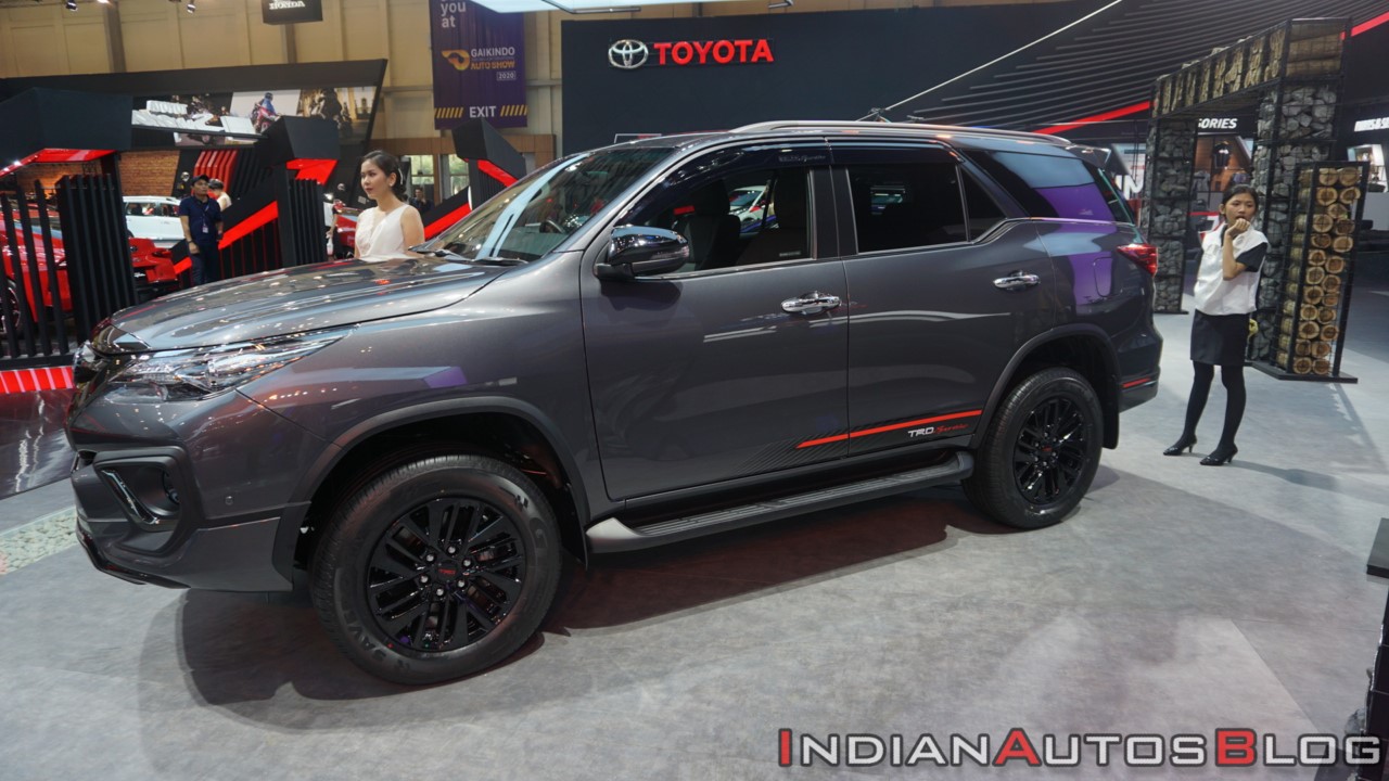 New Toyota Fortuner Trd Sportivo Showcased At Giias 2019