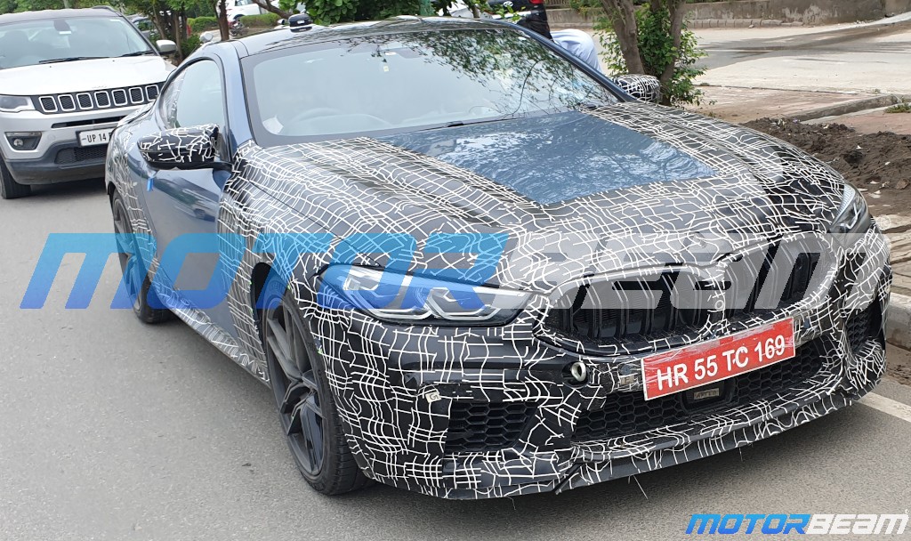 Bmw M8 Coupe Spied In India For The First Time