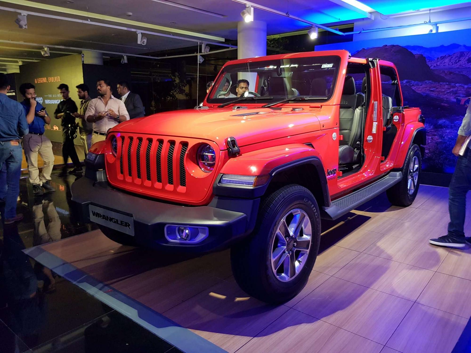 Jeep Wrangler JL launched in India, priced at INR  lakh