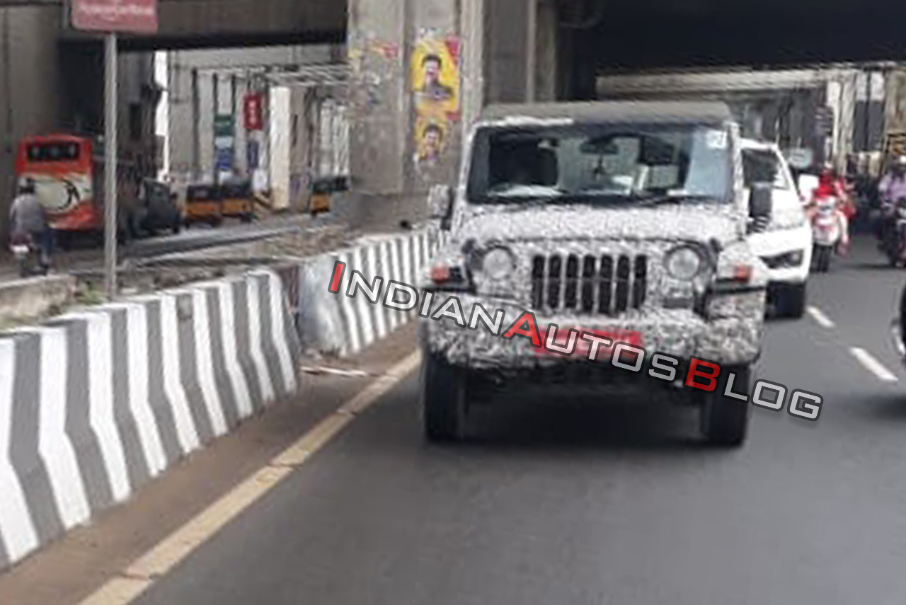 Next Gen 2020 Mahindra Thar Soft Top Spied Yet Again