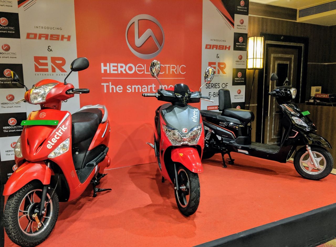 Hero Dash Electric Scooter Launched In India