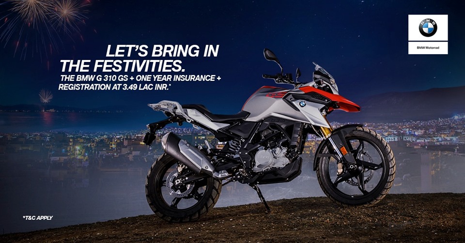 Bmw G 310 R And G 310 Gs Available At A Discount Via Mumbai Dealership