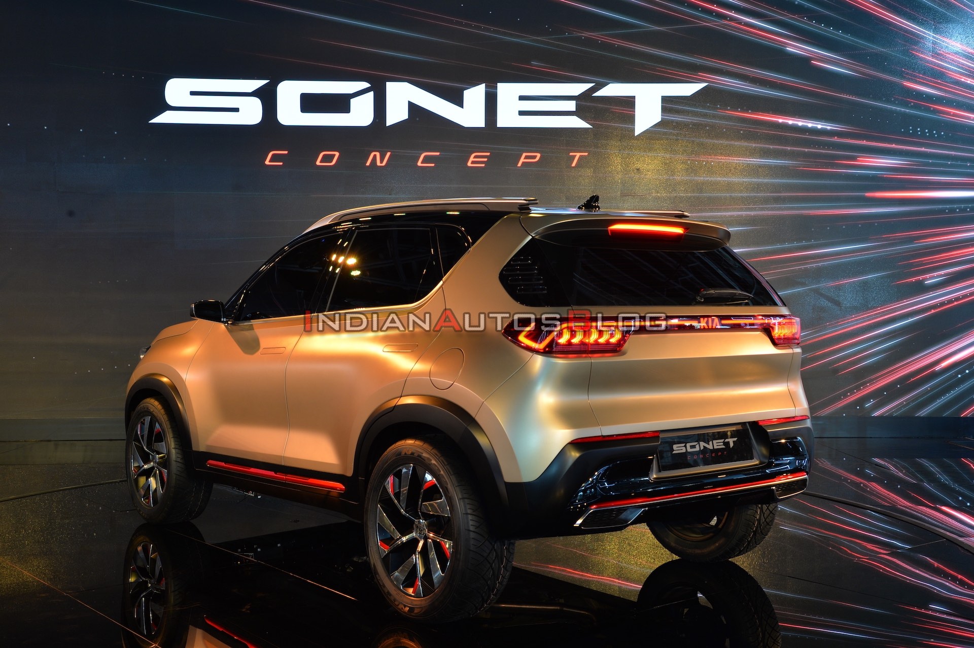 Kia Sonet Concept (Kia QYI) - Live From Auto Expo 2020